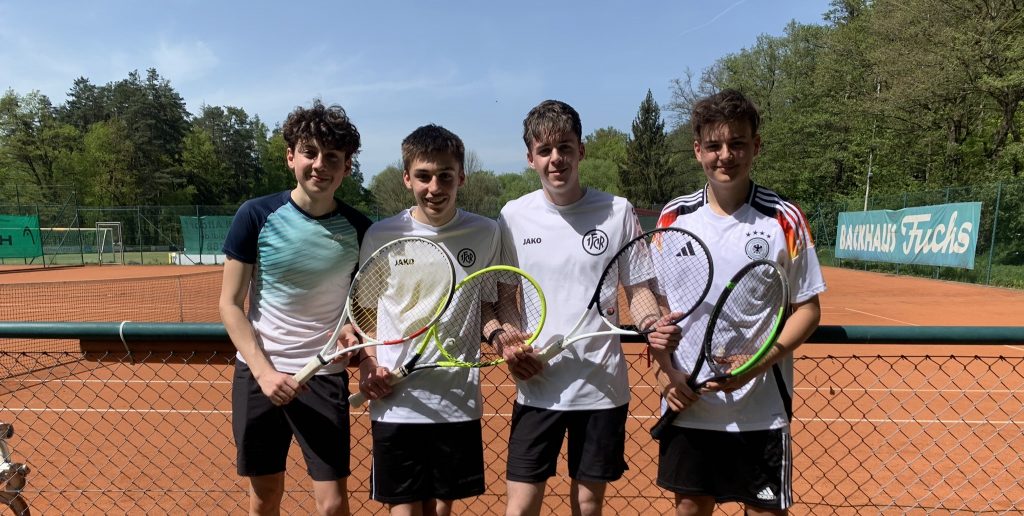 Tennisschulmannschaft Jungen II in Altdorf